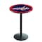 Holland Bar Stool Co 36" Blk Wrinkle Washington Capitals Pub Table L214B3628WshCap - alternate 1